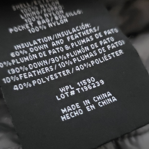 32 Degrees HEAT packable down Jacket Gray Size Extra Small - Picture 4 of 8